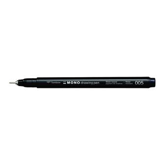 Caneta Fineliner Tombow WS-EFL-H-005 | Preto - 1
