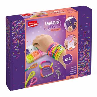 Kit Imagin' Style Pulseiras Neon Maped Creativ 907404 - 1