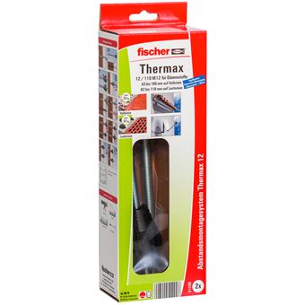 Parafuso/porca Fischer Thermax 12/110 M12 | Metálico - 1