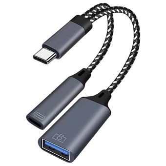 Cabo OTG Type-c para Type-c V-REEL QT14 | Cinza - 1