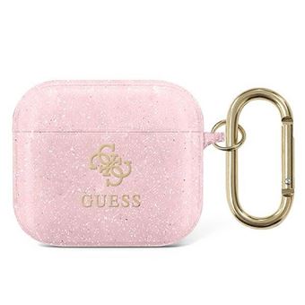 Capa Original Brilhante Guess Airpods 3 Rosa - 1