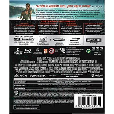 Filmes originais de Tomb Raider serão lançados em Blu-Ray 4K (Ultra HD) -  Lara Croft BR