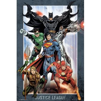 Maxi Poster GB Eye DC Comics Liga da Justiça Grupo 61 x 91,5 cm
