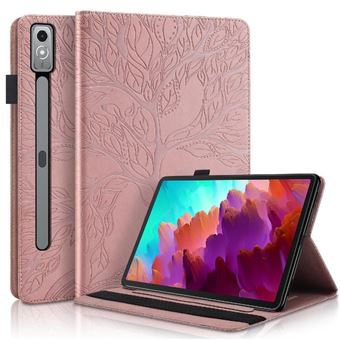 Capa GANGXUN para Lenovo Tab P12 12.7 inch 2023 | Suporte para Caneta Stylus | Proteção em TPU | Ouro rosa - 1
