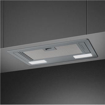 Exaustor Integrado Smeg KSG52HE | 53.4 cm | 368 m³/h | 67 dB | D | Prateado - 1