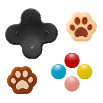 Capa de Silicone para Joystick CO-Phénix para Nintendo Switch Oled |Castanho - 1