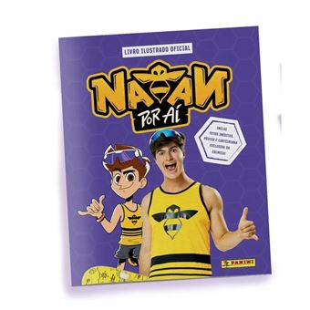 Natan Por Aí 2025 - Álbum Brochura (Livro Ilustrado) - 1