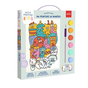 Pintar por Números La Petite Epicerie Petit Pinceau Kids | 18x25cm | Fun Gang - 1