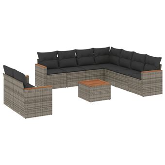 Conjunto de Mobiliário de Exterior VidaXL 3258511 - 1