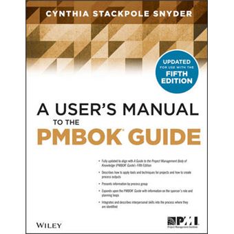 A User's Manual to the PMBOK Guide - Paperback - 2013 - 1