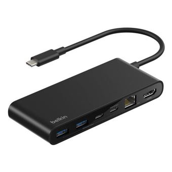 Hub de Interface Belkin INC024HQBK | Preto - 1