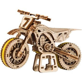 Puzzle 3D WOODEN.CITY MOTOCROSS | 88 Peças - 1