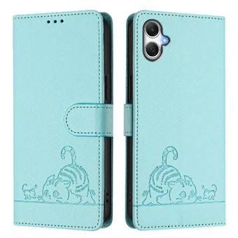 Capa ZURSANA para Samsung Galaxy A06 5G | Suporte | Bloqueio RFID | Fecho Magnético | Verde - 1