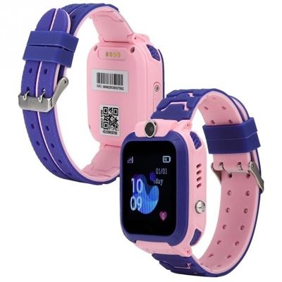 Relógio inteligente infantil Y90 Brinquedos de 3 a 8 anos para meninas de 3  a 8 anos relógio de criança HD câmera dupla rosa Relógio infantil
