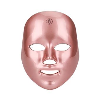 Máscara Tátil DAM | Luz LED Tratamento 7 cores | Ouro Rosa - 1