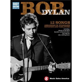 Bob Dylan Easy Guitar Tab - Paperback - 2014