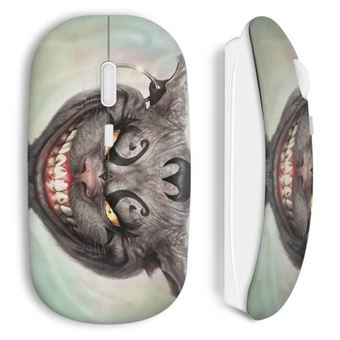 Rato Wireless Maniacase Alice No País Das Maravilhas Gato - 1