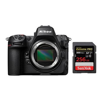 Nikon Z8 Corpo + SanDisk 256 Go Extreme PRO carte SDXC UHS-II - 1