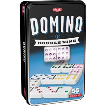 Jogo de tabuleiro Tactic Domino Double 9 Tile-based board game - 1