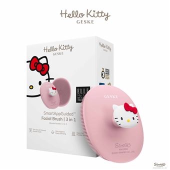 Escova Facial 3 em 1 Geske | Hello Kitty Rosa - 1