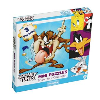 3 Pequenos Puzzles Looney Tunes | Show your character - 1