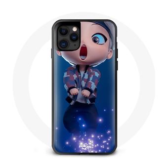 Capa Maniacase para Iphone 12 Mini Bts Tinytan Animação V Mic Drop - 1