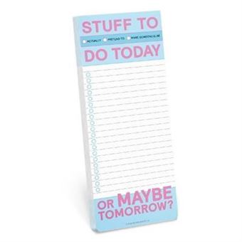 Knock Knock Stuff To Do Today Makealist Pads - 1
