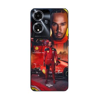 Capa Maniacase para Oppo A59 5G | Lewis Hamilton Scuderia Ferrari F1 oficial - 1