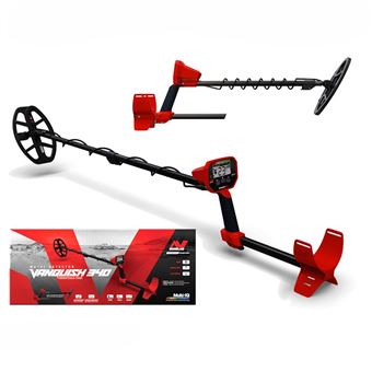 Detector de Metais Minelab Vanquish 340 | Preto/ Encarnado - 1