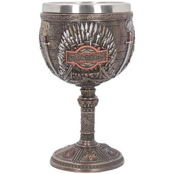Copo de Cálice Nemesis Now Game Iron Throne | 17 cm | Bronze - 1