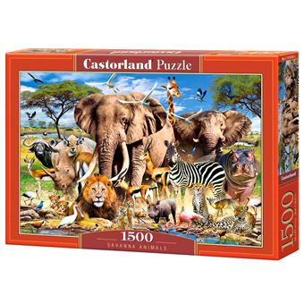Puzzle Castorland Animal C-151950-2 | 1500 Peças - 1