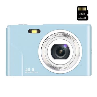 Câmara digital compacta para crianças DUDAO DC311 | 2.7k | 2.4" | 32GB | Azul - 1