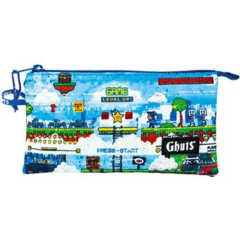 Estojo Escolar Ghuts Triple Level Up 2024 - 1