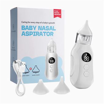 Aspirador Nasal Elétrico para Bebés Orysin | Recarregável | 9 Níveis de Sucção | 2 Pontas de Silicone - 1