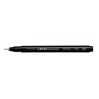 Caneta Fineliner Tombow WS-EFL-H-02 | Preto - 1