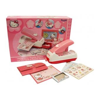 Máquina para Fazer Puzzles Bi-Joy | Possível fazer quadro de distintivos, de fotografias ou um cartão de aniversário - 1