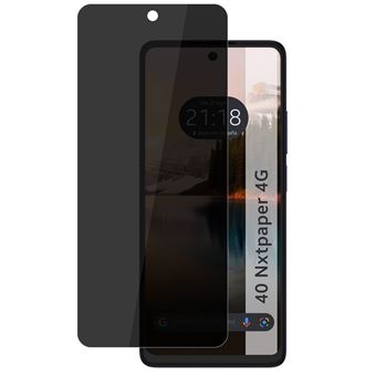 Protetor de tela de hidrogel de privacidade anti-espião Tumundosmartphone para TCL 40 NXTPAPER - 1
