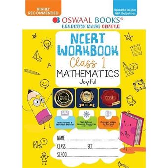 Oswaal Ncert Workbook Class 1 Mathematics Joyful For Latest Exam - 1
