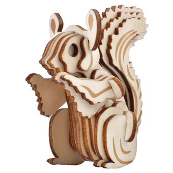 Puzzle 3D HSMY de 22 Peças ZP03 - Esquilo - 1