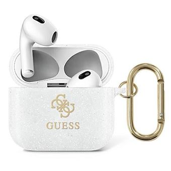 Capa Original Brilhante Guess Airpods 3 Transparente - 1