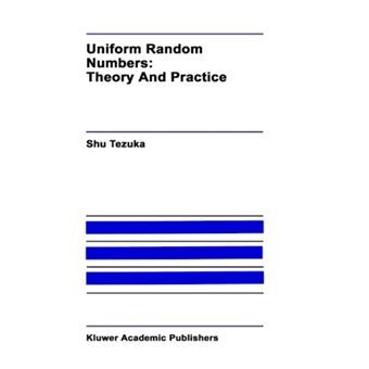 Uniform Random Numbers - Theory and Practice - Hardback - 1995 - 1