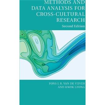 Methods And Data Analysis For Cross-Cultural Research - 1