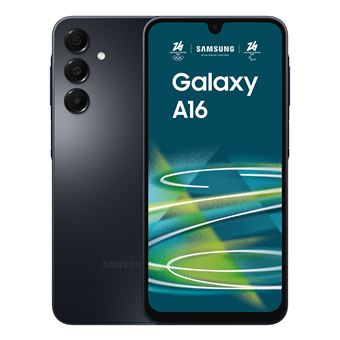 Smartphone Samsung Galaxy A16 | 4 GB | 128 GB | Dual SIM híbrido | Preto - 1