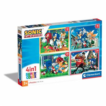Puzzle Clementoni Supercolor Hedgehog Sonic - 1