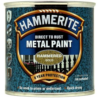 (2-em-1) tinta & primário Hammerite Direct To Rust Metal Paint Hammered Finish Direct To Rust Metal Paint Hammered Finish - 1