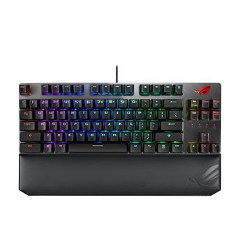 Teclado Gaming com Fios ASUS ROG Strix Scope NX TKL Deluxe | Idioma: Alemão | Cinzento - 1