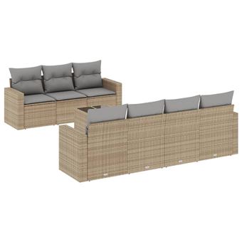 Banco para Exterior VidaXL 3251066 | Cinzento claro - 1