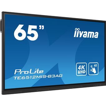 Ecrã de Sinalização iiyama TE6512MIS-B3AG | LCD | 4K UHD | 65'' | 165,1 cm - 1