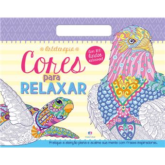 Cores para Relaxar: Pratique a Atenção Plena e Acalme Sua Mente com Frases Inspiradoras - 1