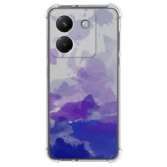 Capa Tumundosmartphone de silicone à prova de choque para Xiaomi Poco M7 Pro 5G | Design em aquarela 09 desenhos - 1